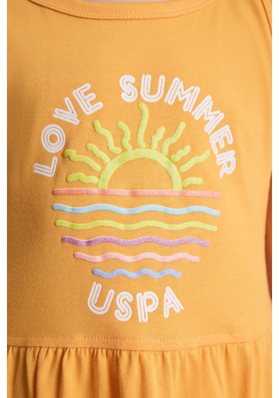 U.S. Polo Assn. U.s. Polo Assn. Kız Çocuk Elbise Örme 50325646-vr244 Mango