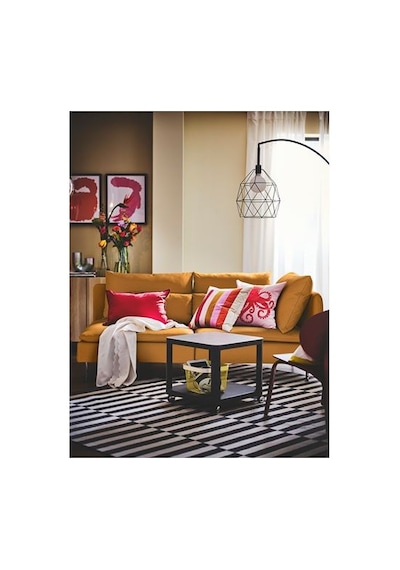 Ikea Brunsta Sarkıt Lamba Abajur Başlığı, Siyah, 30 Cm