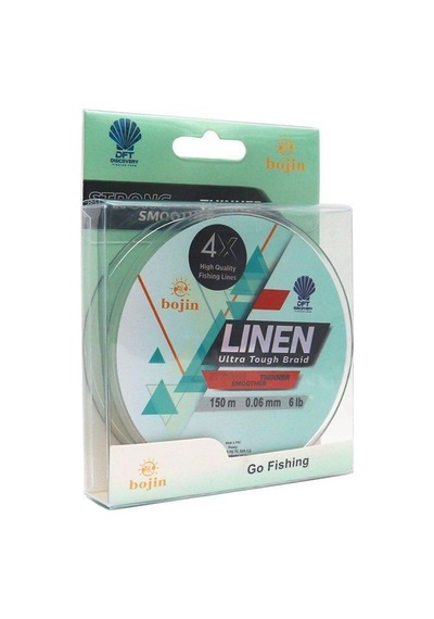 Dft Bojin 4x Linen İp Misina 0.06 Mm 150 M Yeşil