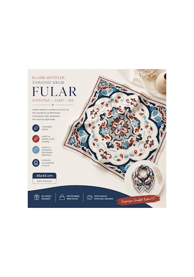 Genel Markalar Fular Çok Renkli - 922405616 Çok Renkli