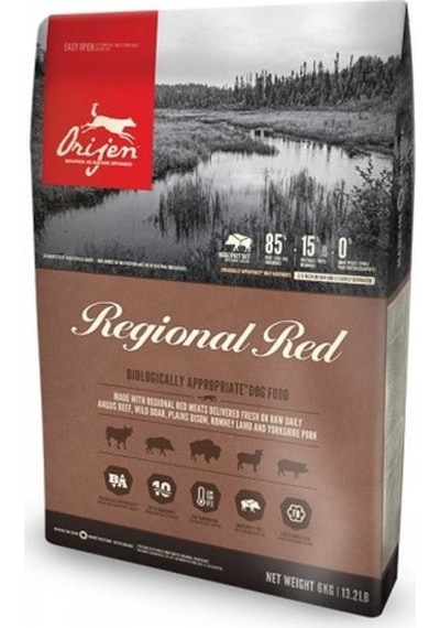 Orijen Regional Red Sığır Etli Tahılsız Yetişkin Köpek Maması 11.4 KG