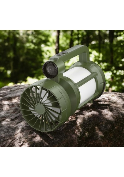 Panther Pt-576 Şarjlı Solar Fanlı Kamp Lambası