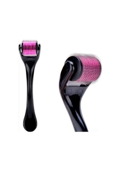 Derma Roller Titanyum Uçlu 540 İğneli Cilt Bakım Vücut Yenileme Masaj Aleti 0,50 Mm