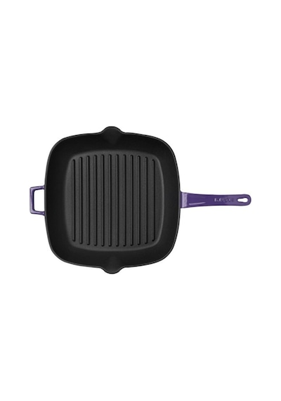 Lava Grill Tava 28*28 Metal Saplı Mor