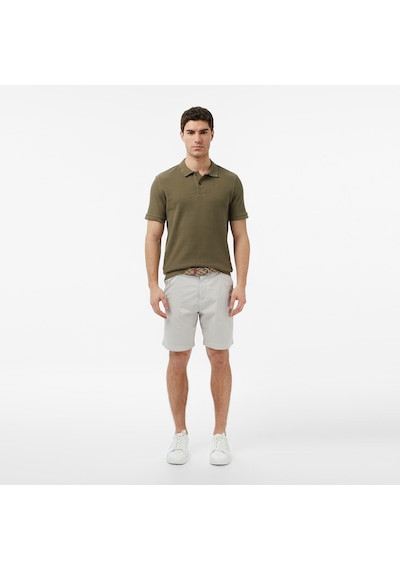 Nautica Erkek Yeşil Slim Fit Polo Yaka T-shirt Düz K65302t Yeşil