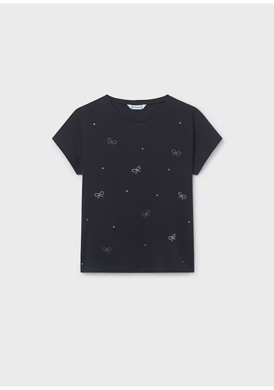 Mayoral Kız Çocuk T-shirt 854 Siyah