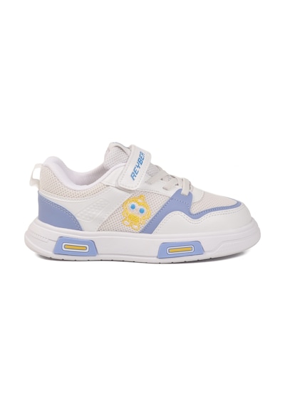 Reyber 026 F Beyaz-mavi Unisex Çocuk Spor Ayakkabı Beyaz - Mavi