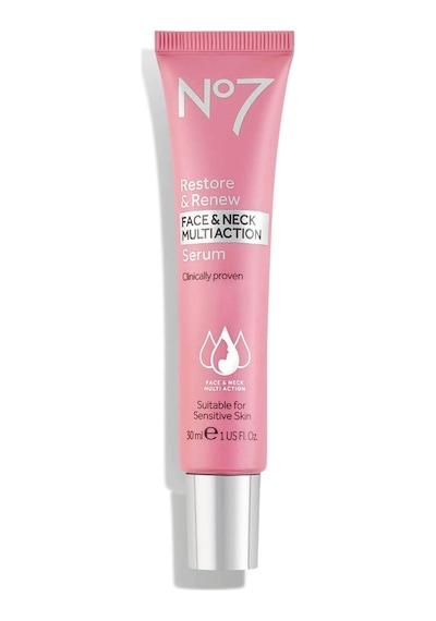 No7 Laboratories Restore & Renew Multi Action Yüz ve Boyun Serumu 30 ML