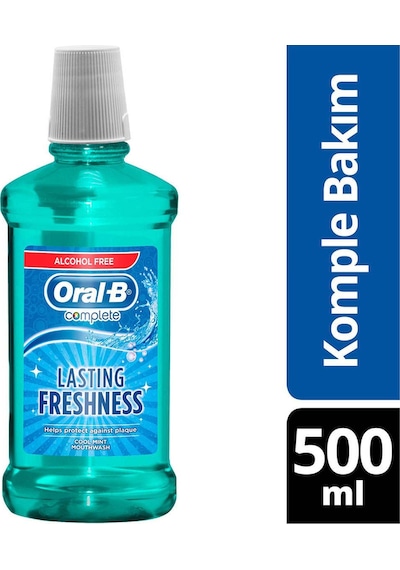 Oral-B Komple Bakım Alkolsüz Ağız Çalkalama Suyu 500 ML
