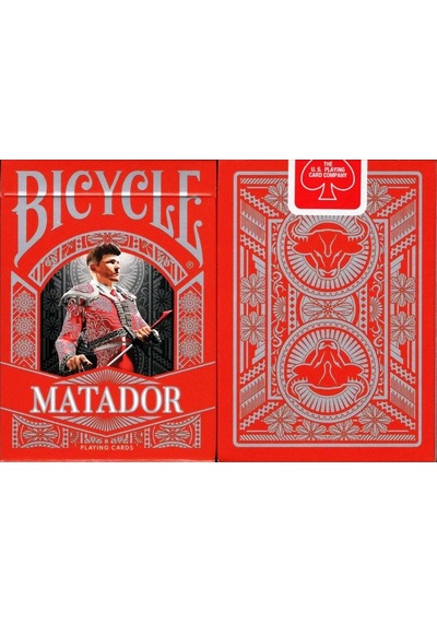 Bicycle Matador Red Oyun Kağıdı Limited Edition Koleksiyonluk İskambil Kartları Destesi