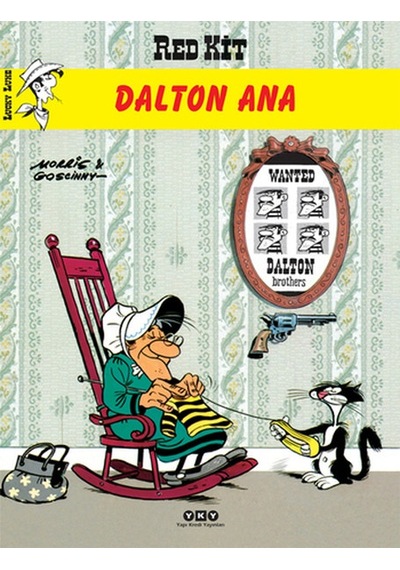 Red Kit 61 - Dalton Ana - Morris (Maurice de Bevere) -  Rene Goscinny - Yapı Kredi Yayınları