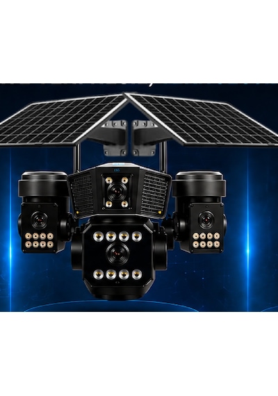 O-kam Ok-333 Premium4g 4 Lens Aov Solar Çi Ft Panel Kamera