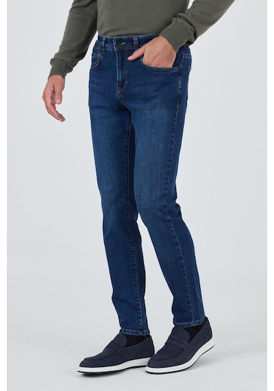 İmza Lacivert Gabardin 5 Cep Düz Paça Casual Slim Fit Pamuklu Denim Pantolon 1023250150 Lacivert İmza Lacivert Gabardin 5 Cep Düz Paça Casual Slim Fit Pamuklu Denim Pantolon 1023250150 Lacivert