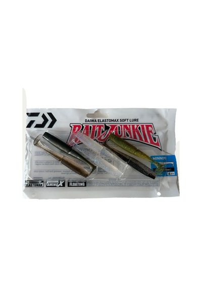 Bait Junkie 8cm Minnow Silikon Yem - Mix 6 Adet