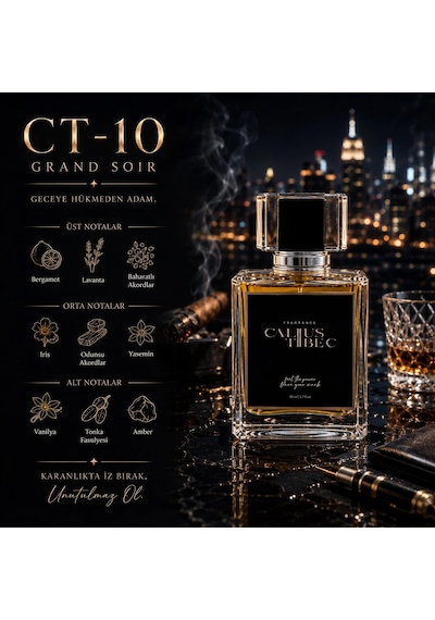 Calius Tibec Ct-10 Erkek Parfüm EDP 50 ML