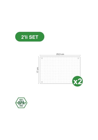 Ayrex Modüler Organizer Set Çekmece İçi Dolap İçi Düzenleyici Organizer Kristal 2'li Set Diğer
