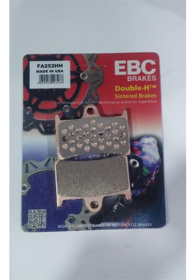 Ebc Fren Balatası Sinter Fa252hh Yamaha Yzf-r1 Mt-07 Fz8 Mt-09 Fz
