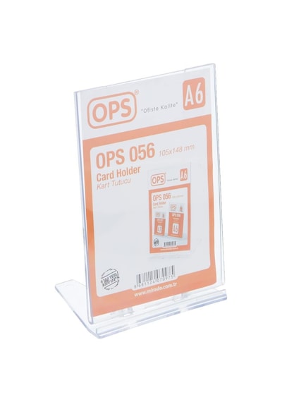 Kart Tutucu Card Holder A6 105x148 MM - Ops