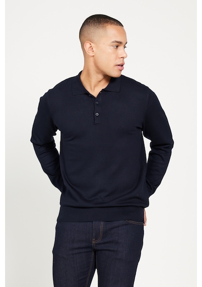 AC&Co / Altınyıldız Classics Erkek Lacı Standart Fit Normal Kesim Polo Yaka Triko Kazak Lacivert AC&Co / Altınyıldız Classics Erkek Lacı Standart Fit Normal Kesim Polo Yaka Triko Kazak Lacivert