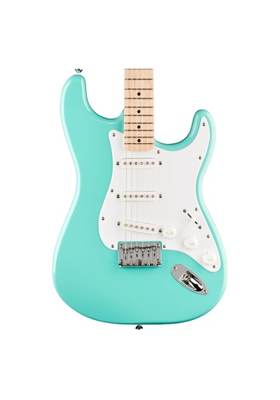Squier Sonic Stratocaster Hard Tail Akçaağaç Klavye Wpg Sea Foam Green Elektro Gitar