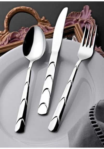 Yemek Kaşık Çatal 12 Adet Yemek Kaşık Ve 12 Adet Yemek Çatal Metal