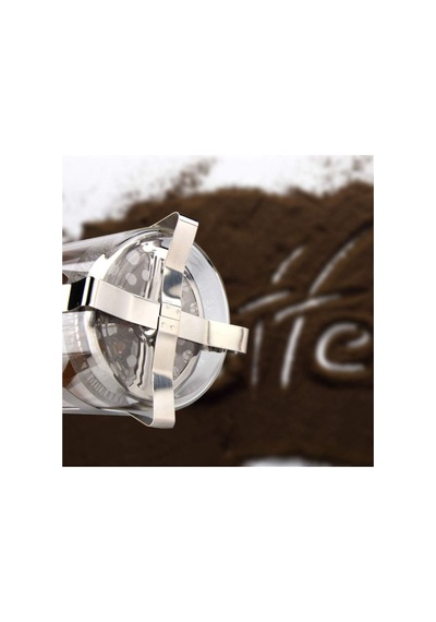 Ahşap Detaylı 350 Ml Cam French Press Belirtilmemiş