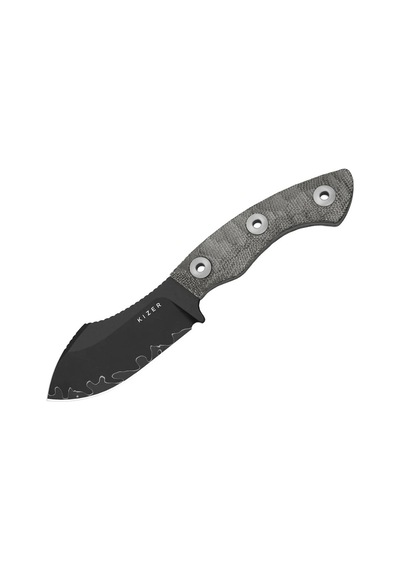 Kizer Kamp Rook 3-layer Composite Steel Norplex Ultrex Micarta Fixed Blade Kizerv 1090a2 Kum