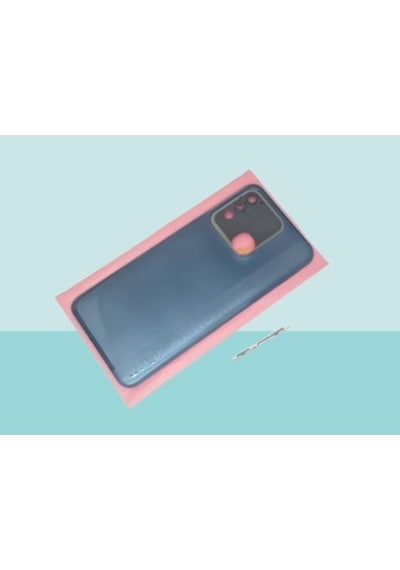Tecno Spark 8t Mavi Arka Kapak Batarya Kapağı Pil Kapağı Mavi