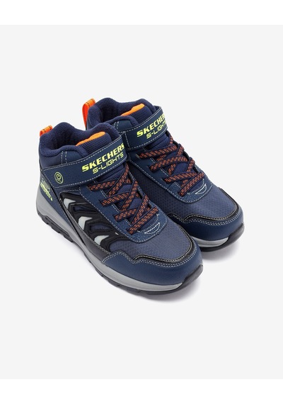 Skechers Storm Blazer - Glow Roam Büyük Erkek Çocuk Lacivert Işıklı Bot 406410l Nvbk Lacivert