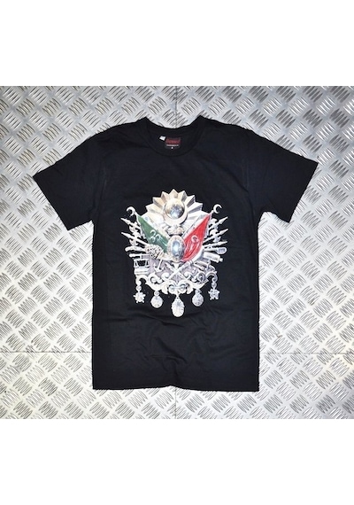 Osmanlı Tuğrası Baskılı T-Shirt 001