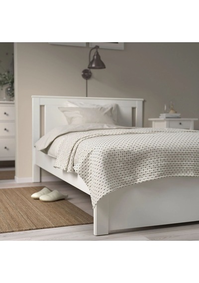 Ikea Jakobslılja Polar Koltuk Örtüsü Tek Kişilik 150 X 250 Cm Bej - Gri