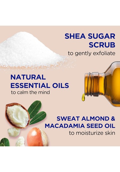 Teal's Shea Sugar Scrub Shea Butter & Almond Oil Vücut Şeker Peeling 538gr