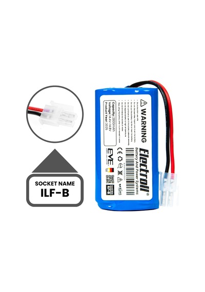 Ilife A9s Uyumlu Batarya Yüksek Kapasite 2800mah Pil Robot Süpürge Bataryası