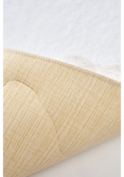 Zara Yaprak Oval 2 Parça Set Beyaz