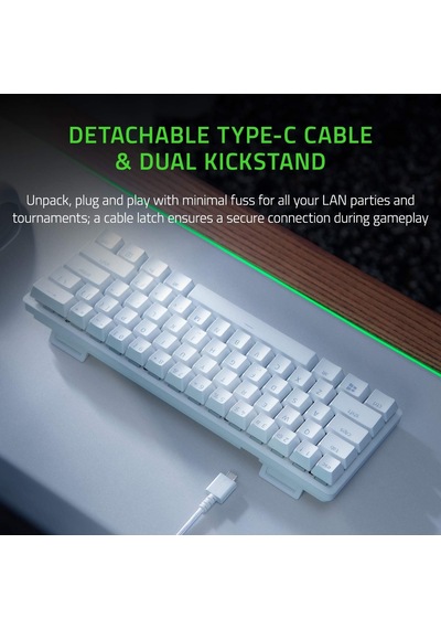 Razer Huntsman Mini Mercury Mor Anahtar - Opto-mekanik Anahtarl