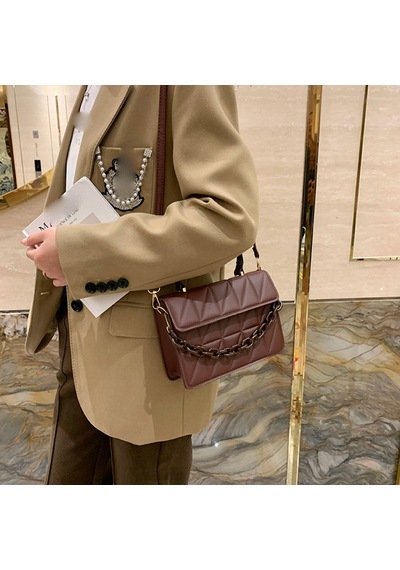 Dachuang "çıkarılabilir Zincir Kayış Ve Telefon Temelleri İçin Üst Saplı Retro Kadın Çapraz Çantası" Brown