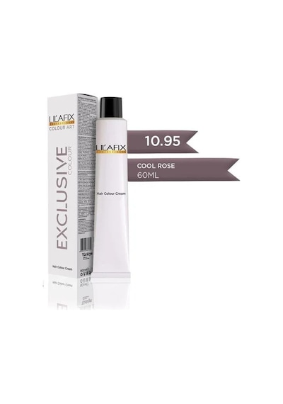 Lilafix Profesyonel Tüp Saç Boyası 60ml - 10.95 Exclusive Cool Rose