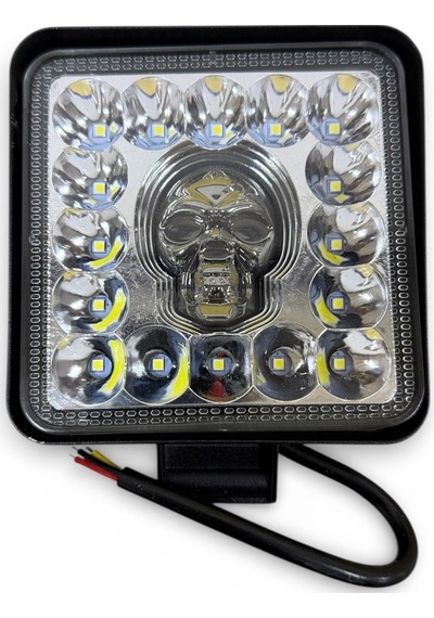 Çalışma Lambası Kuru Kafa 48w 25mm 7 Renk
