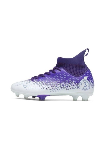 Snapbuy Ahp Shoping Erkek / Çocuk Futbol Botları Profesyonel Çim Futbol Botları Çocuk Futbol Spor Eğitim Ayakkabıları Boyutu 31 Mor