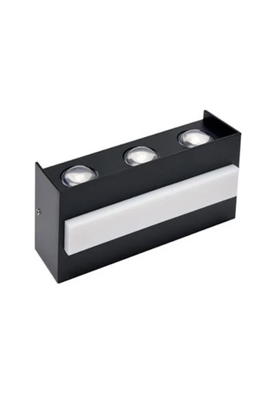 Horoz Twist-12 Siyah Kasa Led Bahçe Armatürü 12w 4200k Sıcak Beyaz
