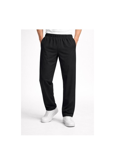 Tek Alt Siyah Unisex Doktor Ve Hemşire Forması Scrubs Likralı Pantolon