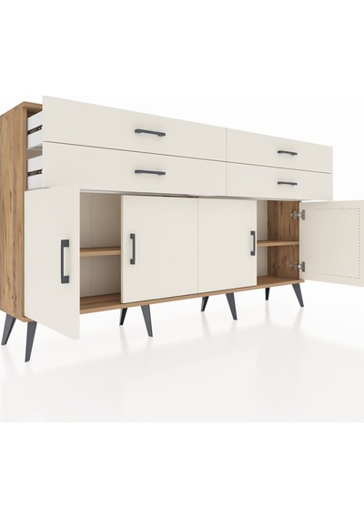 Arges Konsol 2 Raflı 4 Çekmeceli 8 Kapaklı 176x30x99 Çam-aytaşı Aytası/aytası - Atlas Çam Arges Konsol 2 Raflı 4 Çekmeceli 8 Kapaklı 176x30x99 Çam-aytaşı Aytası/aytası - Atlas Çam