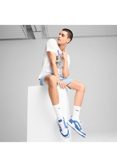 Puma Rebound V6 Low Ayakkabı 392328 25 Açık Beyaz