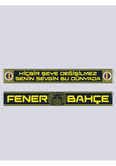 Fenerbahçe Unısex Hiçbir Şeye Değişilmez Senin S Lacıvert-sarı