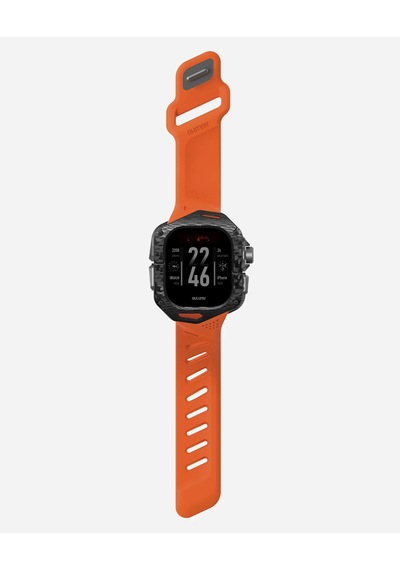 A01 Apple Watch Ultra 1/2 Uyumlu Kılıf Ve Kordon Karbon Fiber Kapak Fkm Kordon