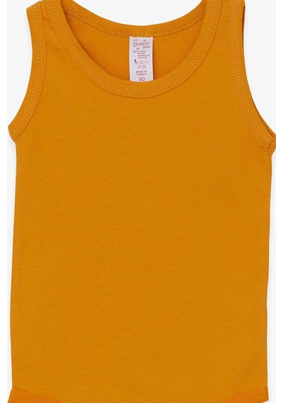 Breeze Kız Bebek Çıtçıtlı Body 9 Ay-3 Yaş, Hardal Sarı-hardal Sarı Hardal Sarı