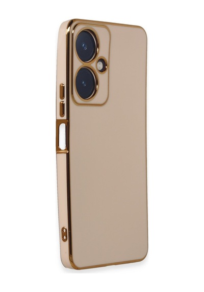 Vivo Y27 Uyumlu Kılıf Volet Silikon - Pembe