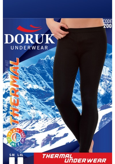 Doruk 201 Alt İçlik - S-m Siyah