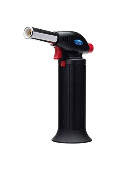 Bs-450 Pürmüz Turbo Meşale 1300C Jet Alevli Bütan Gaz Meşalesi... Siyah