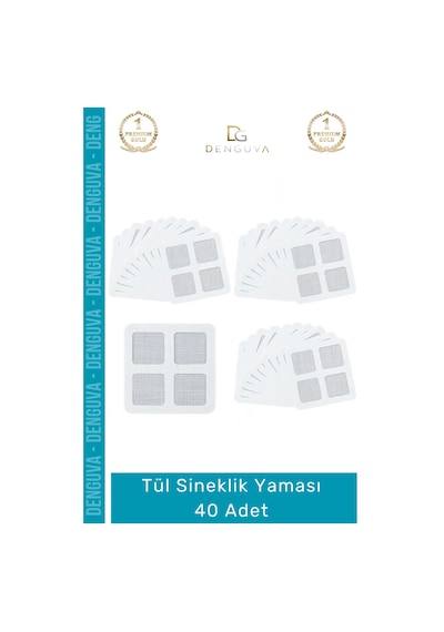 Sineklikyaması Ekonomik Pratik Dayanıklı Yapışkanlı Tamir Filesi Kapı Onarım Seti Tül Sineklik Yama